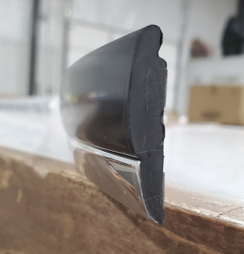 StickOn Cadillac DTS Chrome PVC Body Clad Molding Insert