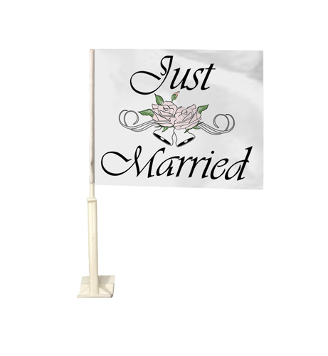 JMSFLAG2 "Just Married" Flag