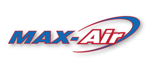 The max air logo on a white background.
