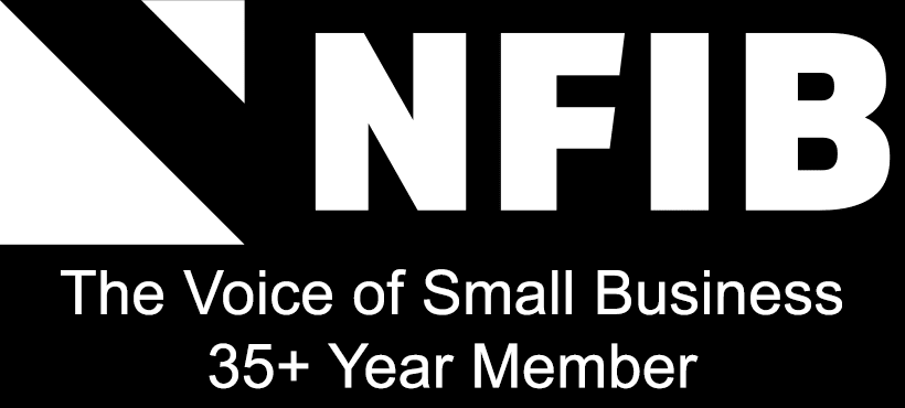Logo of a small business association emphasizing membership.