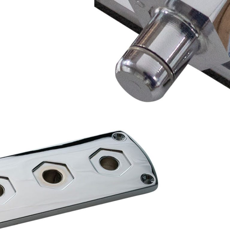 Round-Style Bier Pins Plates