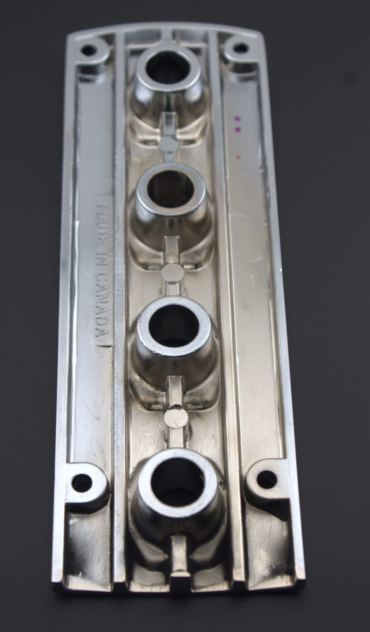 4-Hole 1/2" Round Bier Pin Plate - Image 3